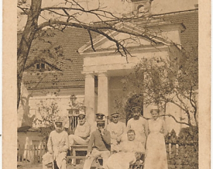 Biała Podlaska Biala Szpital wojskowy lazaret 1917r