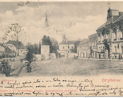 Grybów Rynek 1903r