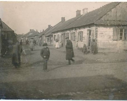 Międzyrzec Dzielnica żydowska 1916r