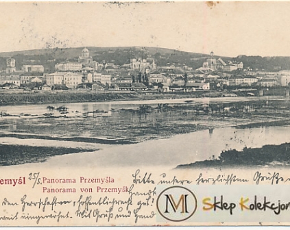 Przemyśl Panorama Przemyśla 1905r.