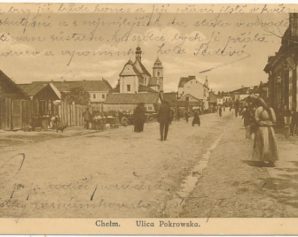 Chełm Ulica Pokrowska 1917r