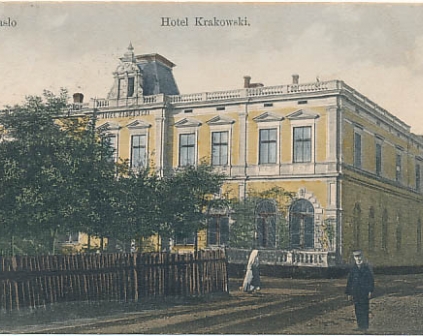 Jasło Hotel Krakowski 1913 judaika