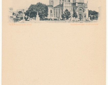   Łódź Wilkoszewski Kościół Świętego Krzyża około 1896