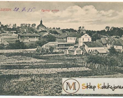 Sierpc Widok ogólny 1915r