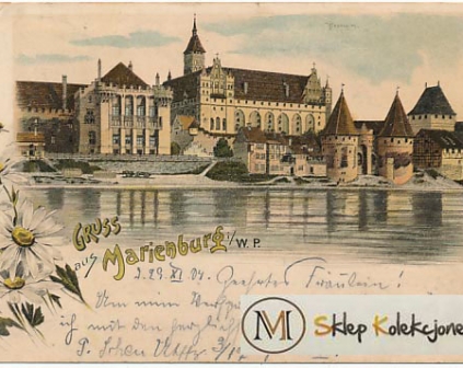 Malbork Gruss aus Marienburg 1904