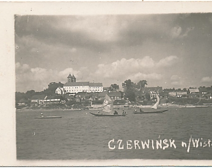 Czerwińsk nad Wisłą Widok na miasto