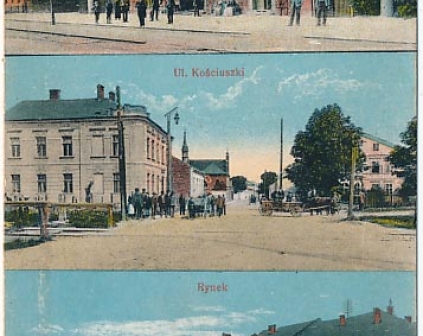 Kęty Trzy widoki 1916r