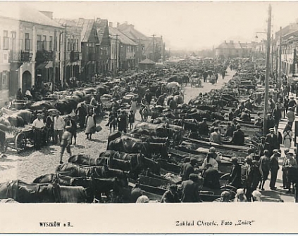 Wyszków Ulica targ