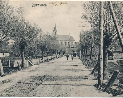 Żurawica Widok ogólny 1906r