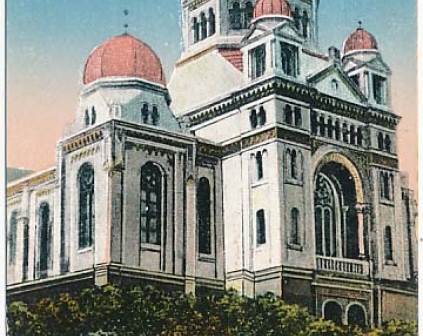 Łódź Synagoga 1916r