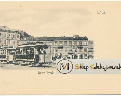 Łódź Nowy Rynek tramwaj