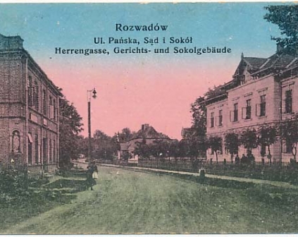 Rozwadów Ulica Pańska budynek Sokoła