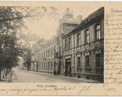 Kalisz Aleja Józefina 1901r