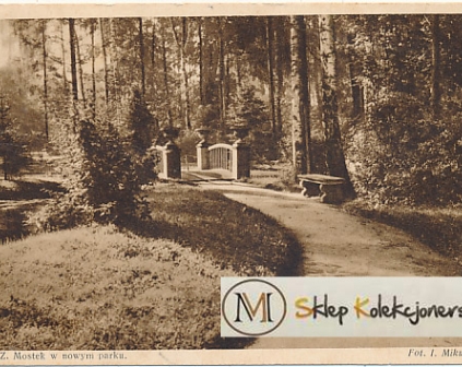 Kalisz Mostek w nowym parku  1932