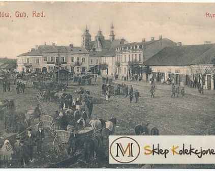 Opatów Gubernia Radomska Rynek 1914r