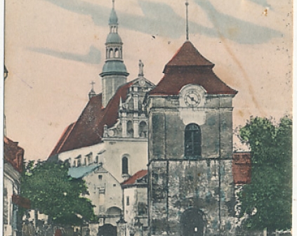 Pińczów Kościół 1911r.