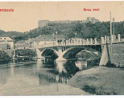 Trembowla Nowy most zamek 1910r