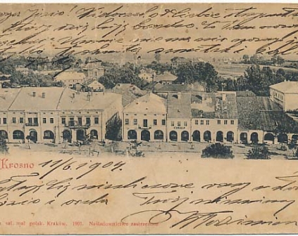 Krosno Widok ogólny 1904r
