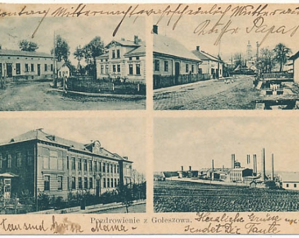 Goleszów Pozdrowienie z Goleszowa 1936r