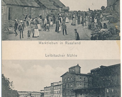 Lubicz Dwa widoki 1909r