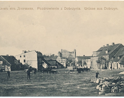 Dobrzyń Pozdrowienia z Dobrzynia 1915r