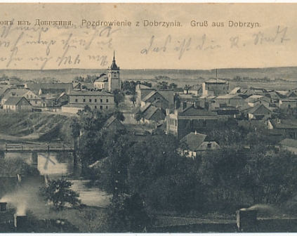 Dobrzyń Pozdrowienia z Dobrzynia 1912r