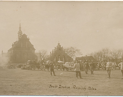 Drobin Wojsko tabory 1915r