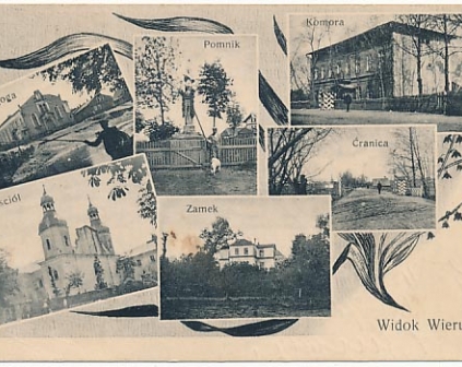 Wieruszów Widoki Wieruszowa 1909r