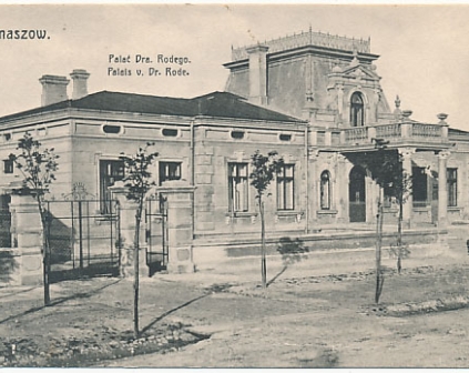 Tomaszów Mazowiecki Pałac Rodego 1908r