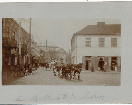 Skierniewice Rynek 1915r fotograficzna
