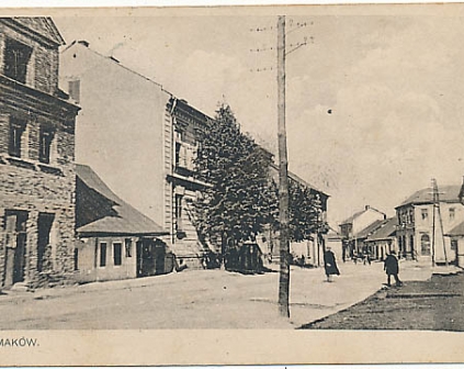 Maków Podhalański Ulica 1924r