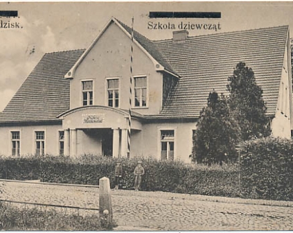 Grodzisk Wielkopolski Szkoła dziewcząt 1929r