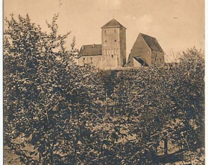 Darłowo Park i zamek 1912r