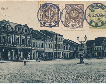 Lidzbark Warmiński Rynek 1927r