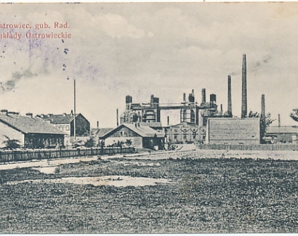 Ostrowiec gub.Rad.Zakłady Ostrowieckie 1914r