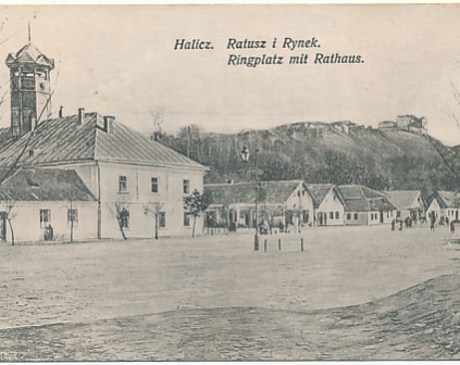 Halicz Rynek i Rausz 1916r