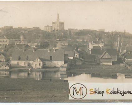 Nowa Wilejka Widok ogólny kościół 1917r fotograficzna