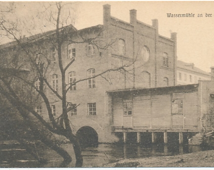 Młyn wodny rzeka Jasiołda 1916r