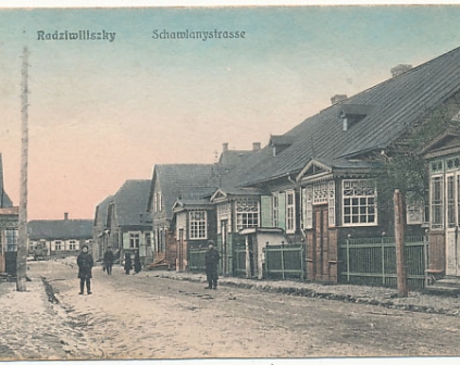 Radziwiliszki Ulica 1918r