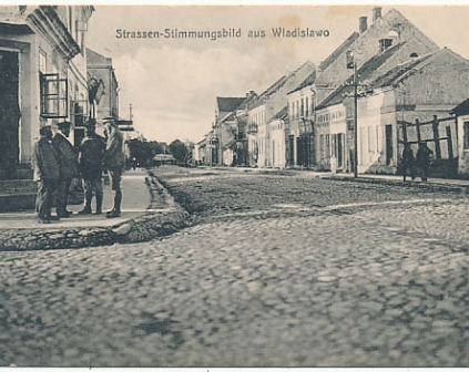 Władysławów Ulica 1916r
