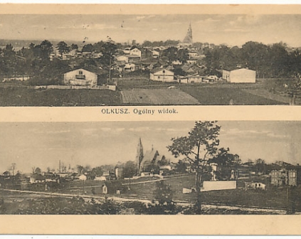 Olkusz Widok ogólny 1932r