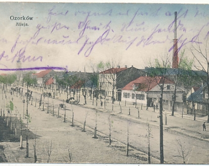 Ozorków Aleja 1914r