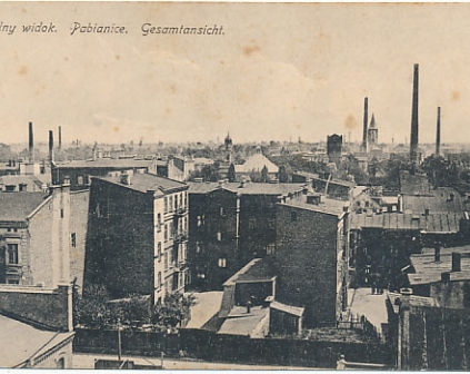 Pabianice Widok ogólny 1930r