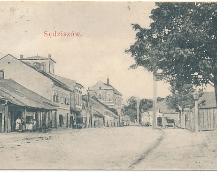 Sędziszów Ulica 1909r