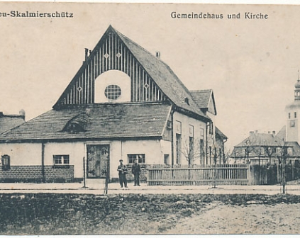 Nowe Skalmierzyce Neu Skalmierschütz Gemeindehaus