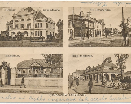 Tomaszów Lubelski Cztery widoki 