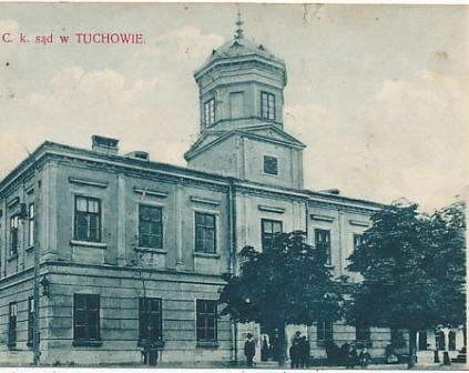 Tuchów C.k sąd 1909r