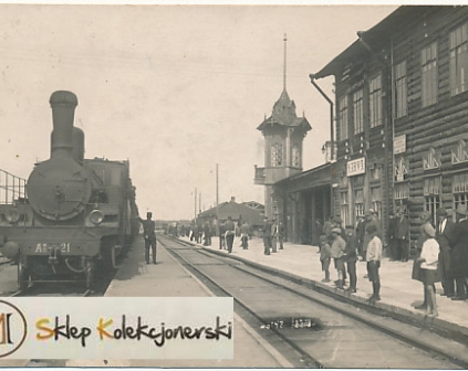 Narwa,Narva Dworzec kolejowy 1925r