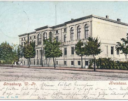 Brodnica Strasburg Westpr. Kreishaus 1900r