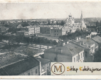 Brześć Litewski Widok ogólny, cerkiew 1917r